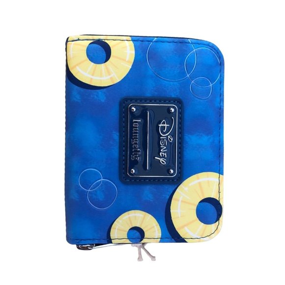 Loungefly Disney Stitch Pineapple Floaty Backpack and Wallet - Picture 7 of 11